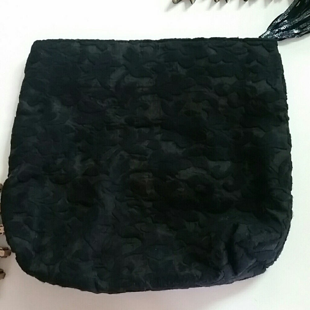 Anthropologie Miss Albright Specialty black clutch